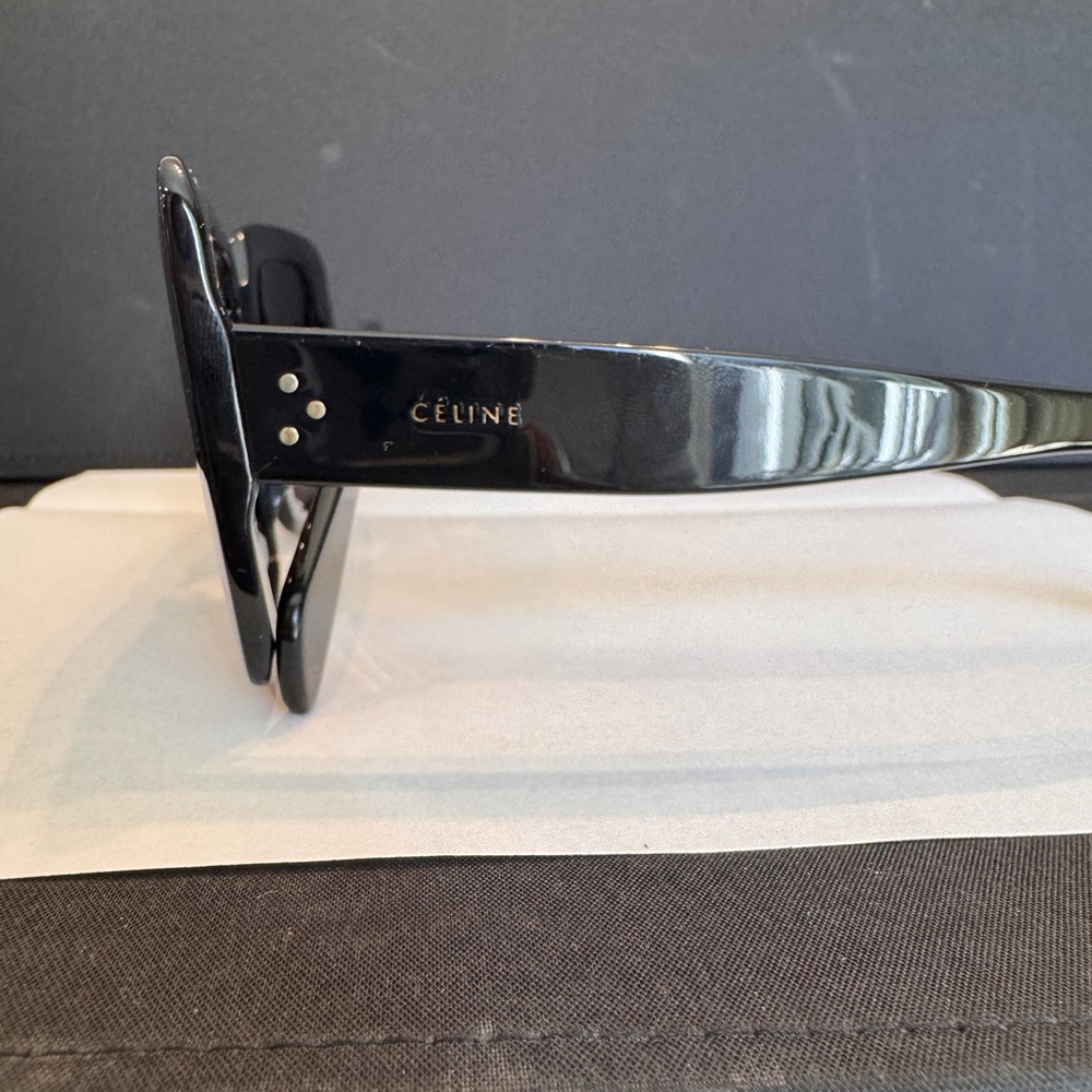 Rare Celine Black Square Sunglasses - Picture 2 of 4